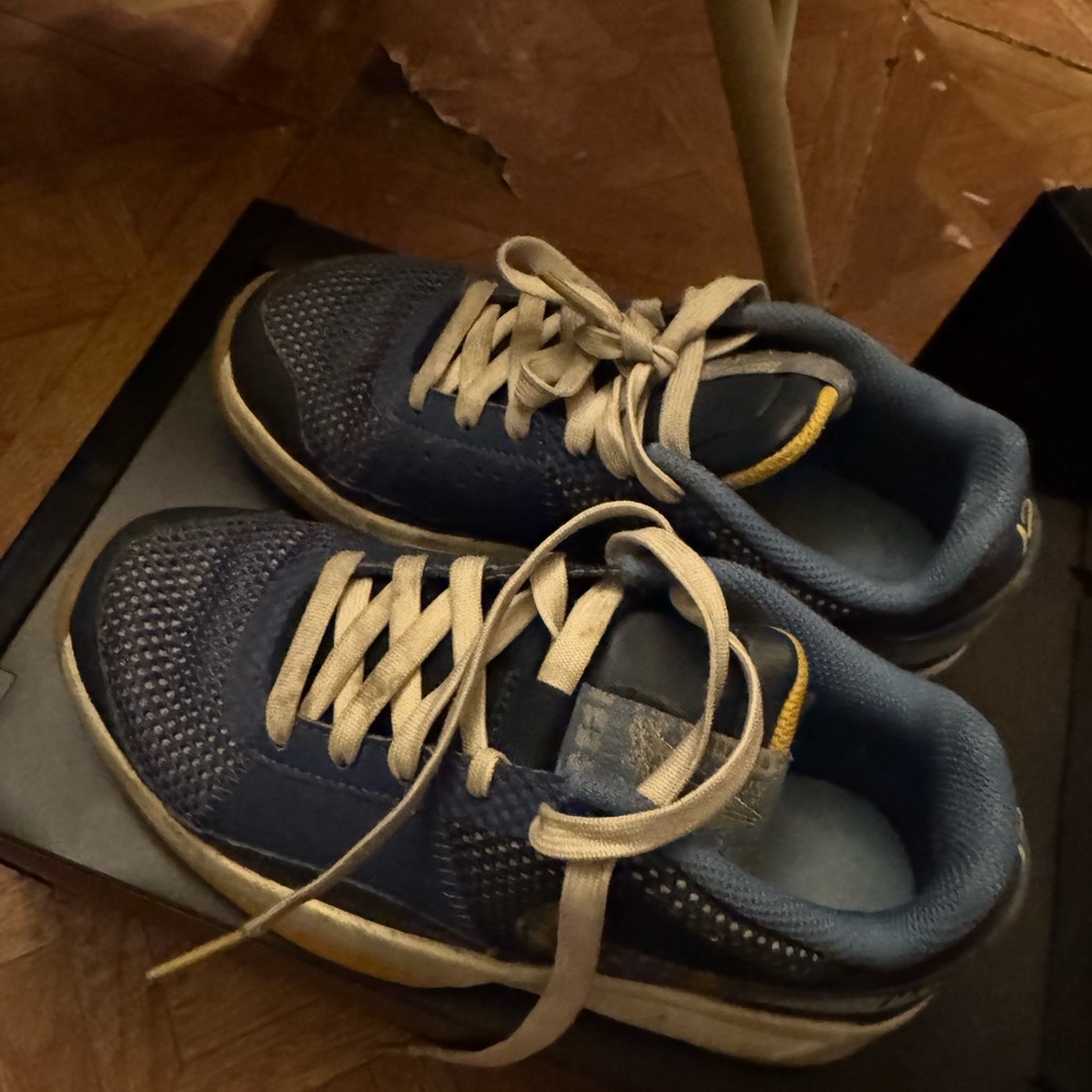 Nike Blue and Yellow Sneakers (Ja 1)